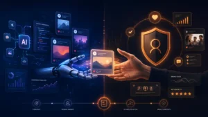 AI-generated social media content